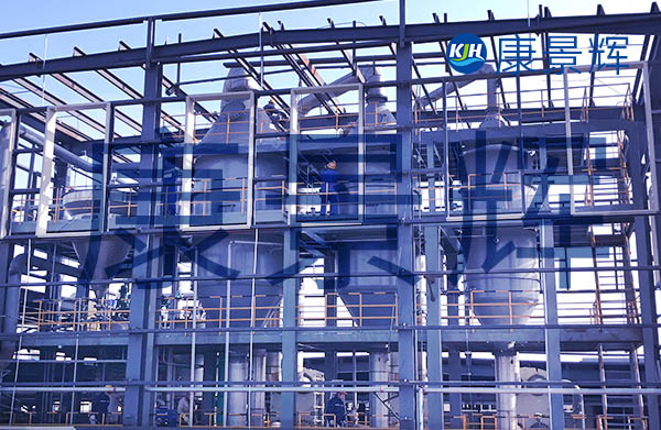 5t/h白炭黑廢水三效蒸發結晶系統