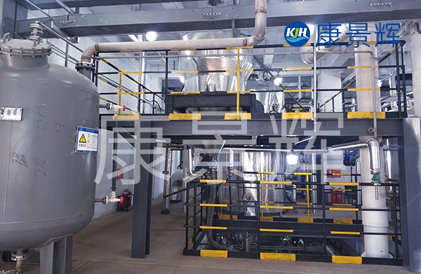 前幾效中產生的解構，主要是混合無機鹽結垢，通常會采用酸性+中性清洗，對結垢進行化學清洗。